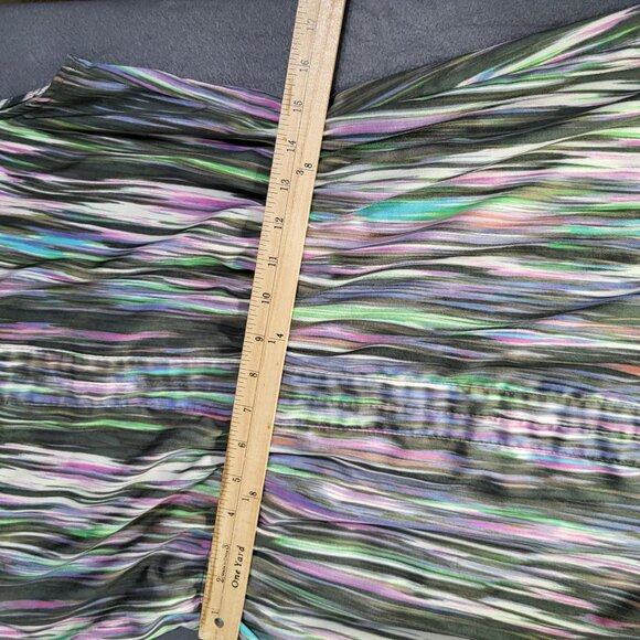 fynn & rose Women's SZ 12 Watercolor Pastel Print Sleeveless Dress - Picture 6 of 10